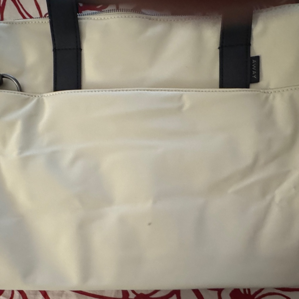 Away Cream and Black Travel Bag - Picture 3 of 6